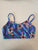 haut camisole fleurs bleues (XS,S,,XL)