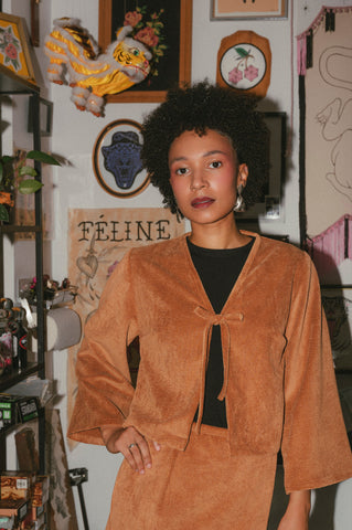 La veste Cameron - tan
