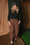 Le pantalon ballon Sally - chocolat