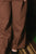 Le pantalon ballon Sally - chocolat