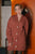 Le cardigan robe - Aimée - terre cuite