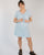 Robe Pique-nique - vichy bleu