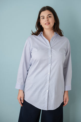 Chemise Sabrina - bleue