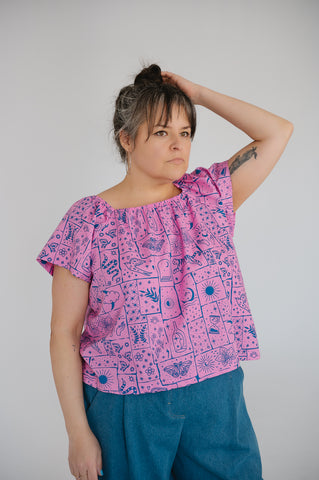 Le haut Bohème- rose motif